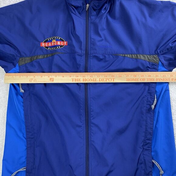 Vintage Patagonia Integral Jacket Full Zip Blue Lightweight Outdoor Men’s Large - Picture 15 of 16
